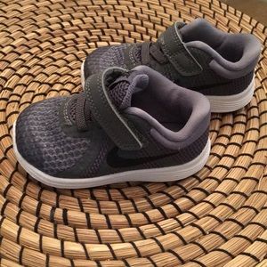 Nike Flex Gray baby boy shoes